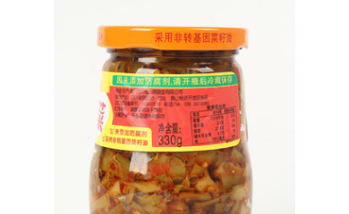 川南豇豆下饭菜 厂家直销 整件批发 330g*12瓶炒出来的下饭菜